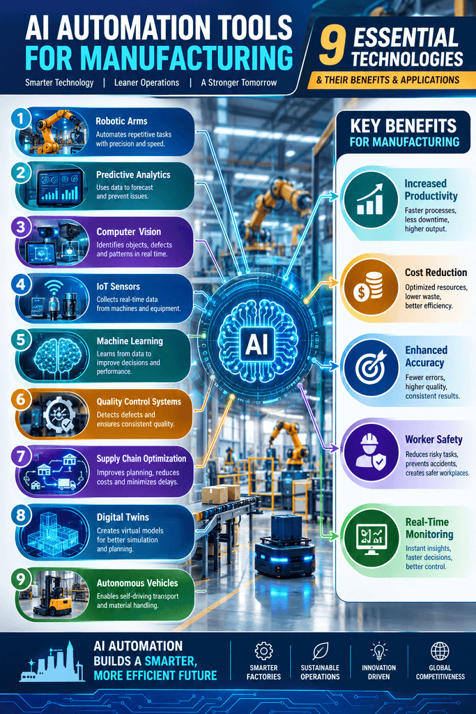 AI Automation Tools for Manufacturing
